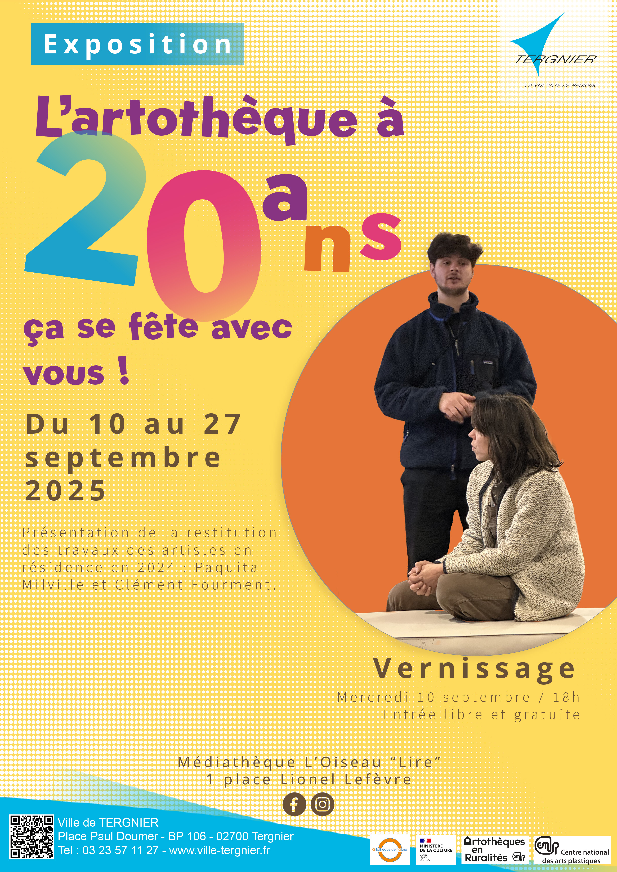2025 Expo artothèque Affiche